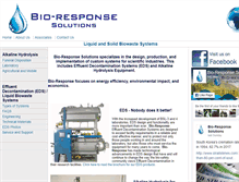 Tablet Screenshot of bioresponsesolutions.com